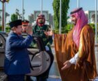 سمو ولي العهد يستقبل رئيس جمهورية إندونيسيا ويعقدان جلسة مباحثات رسمية ويرأسان الاجتماع الأول لمجلس التنسيق الأعلى السعودي الإندونيسي
