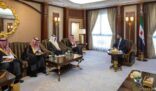 الرئيس السوري يستقبل سمو وزير الخارجية ووزير الدولة عضو مجلس الوزراء الدكتور مساعد العيبان
