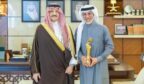 أمير المنطقة الشرقية يستقبل الفنان عبدالمحسن النمر بمناسبة فوزه بجائزة “جوي أوردز”