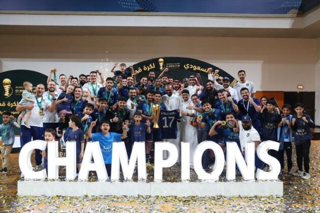 العلا يُتوَّج بكأس السوبر السعودي للصالات على حساب القادسية