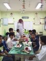 طلاب الصف الثالث في إبتدائية غرناطة يحتفلون بمعلمهم الدبش