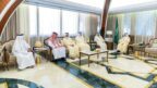 أمير الشرقية يستقبل رئيس جامعة حفر الباطن والطلبة الحاصلين على جوائز دولية