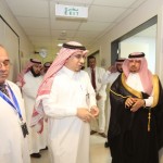 الدكتور أحمد الخالدي يكرم محافظ الخفجي محمد الهزاع