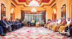 الملك يستقبل رؤساء البرازيل وكينيا ونيجيريا ووزير الخارجية الإماراتي