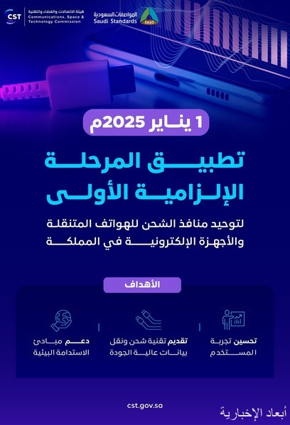 توحيد منافذ الشحن للهواتف المتنقلة والأجهزة الإلكترونية