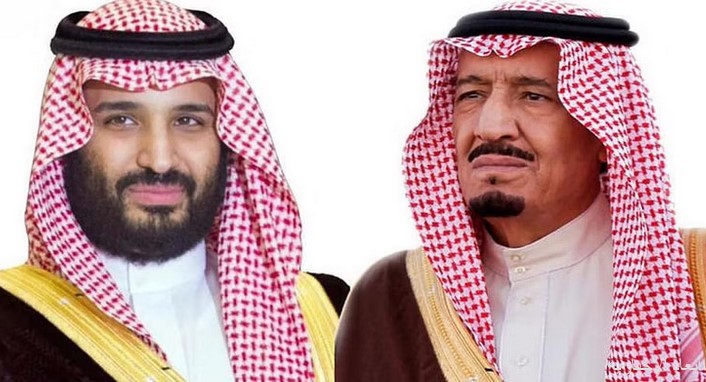 خادم الحرمين الشريفين الملك سلمان وولي العهد الأمير محمد بن سلمان