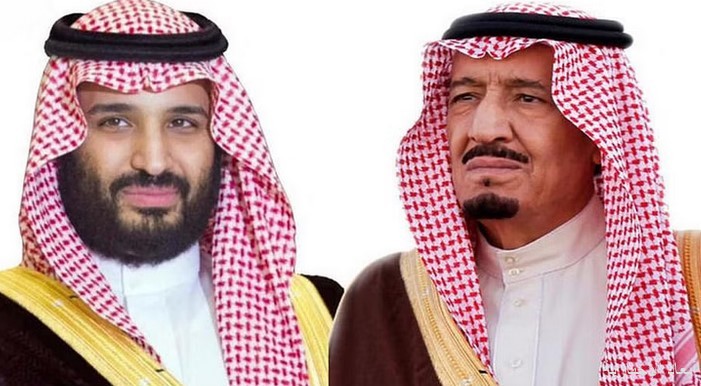 خادم الحرمين الشريفين الملك سلمان وولي العهد الأمير محمد بن سلمان